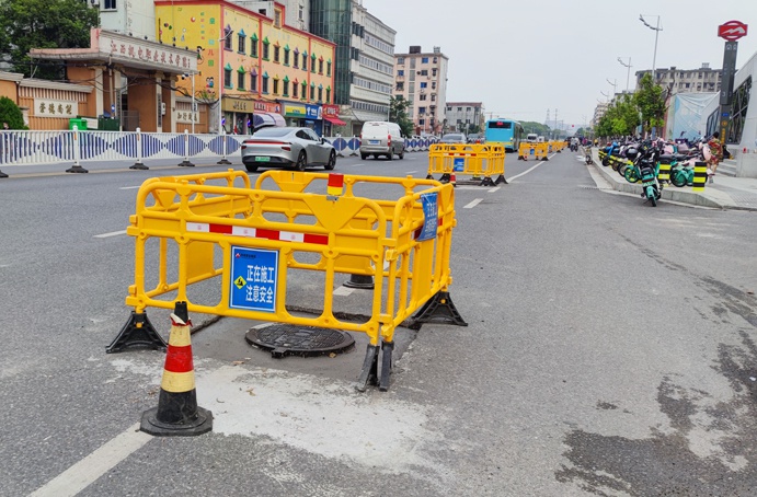 南昌市政建設(shè)集團全力推進南昌窨井蓋專項整治項目建設(shè)進度